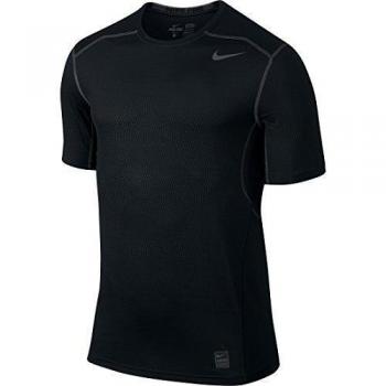 Nike HyperCool FTTD SS Top - Camiseta de fitness y ejercicio para hombre, color negro / gris, talla L