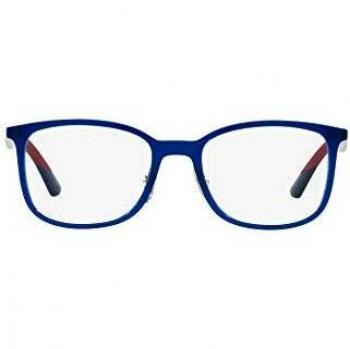 Ray-Ban 0Rx7142, Monturas de Gafas para Hombre, Transparente Blue, 52