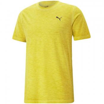 Camiseta Puma M Studio Foundation Wash Amarillo de Hombre