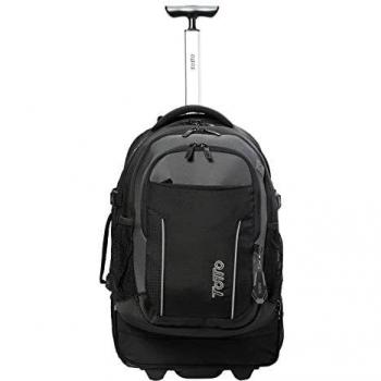 TOTTO Morral Rue Boroz Mochila, Hombre, Negro/Gris, Talla Única