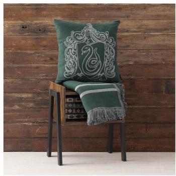PLAY FABRICS - FUNDA DE COJÍN JACQUARD 50X50CM MODELO CLASSIC SLYTHERIN A