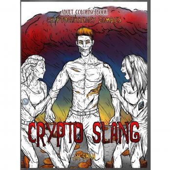 Libro para Colorear para Adultos: Zombis Criptográficos con Jerga Cripto (Tapa Dura)