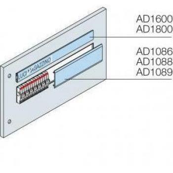 Obturadores ABB RAL 7035 para ventana, 3 unidades DIN 36 módulos