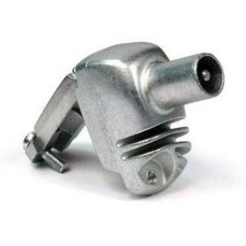 Televes 437601 - Juego Conector Acodado CEI macho - hembra
