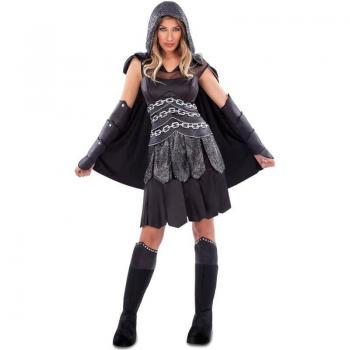 Disfraz de Guerrera Medieval para mujer (Talla S)