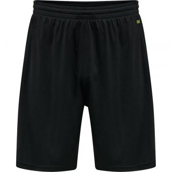 Hummel Pantalones Cortos Hmlhmlcore M - Material ligero, diseño deportivo, cintura elástica con cordón ajustable, bolsillos laterales, tejido transpirable, ideal para actividades al aire libre y entrenamiento