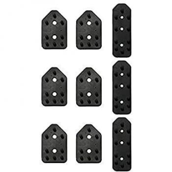 Kit de Gomas para Pedales de Coche Sparco REFLEX Negro (3 Piezas)