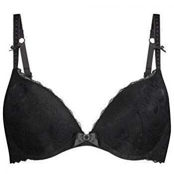 Sujetador push-up de aros preformado Maya Negro
