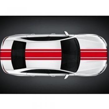 Tiras de Viper 500 cm Rally Tiras Auto TIras de Carreras Adhesivo Coche Viper 2N004 - Azul Real Mate, 40cm x 500cm