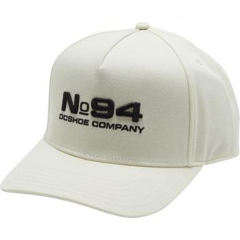 Gorra de hombre DC Shoes Static 94 blanca y negra