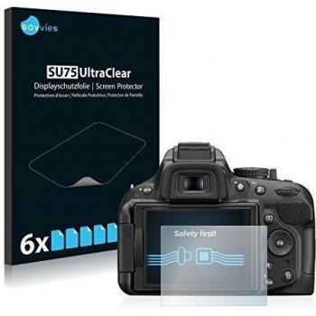 savvies Protector Pantalla Compatible con Nikon D5200
