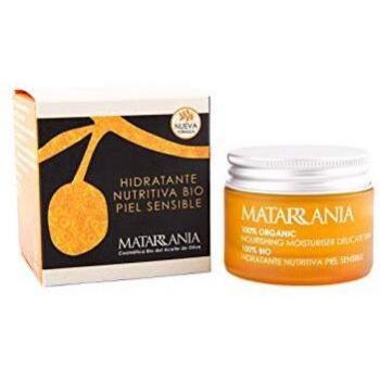 Matarrania Organic Nourishing Moisturizer for Sensitive Skin 100% Bio, 30 ml