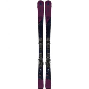 Pack de Esquís Alpinos Atomic Cloud Q9 +10 GW Unisex Negro/Berry 147 cm