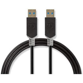 Cable USB 3.0 A Macho - A Macho 2.0 m Antracita