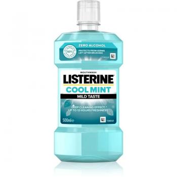 Enjuague Bucal Listerine Sin Alcohol Sabor Cool Mint 500 ml