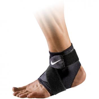 Nike Pro Ankle Wrap 2.0 Tobillo Stulpe, Unisex, Pro Ankle Wrap 2.0, Blanco/Negro, Extra-Large