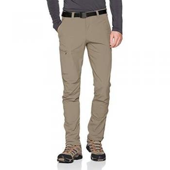 Maier Sports Torid Slim Men's Outdoor Hiking Pants - Breathable, Short Sizes, 4 Pockets, Brown