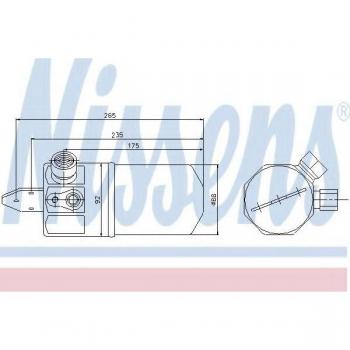 Filtro deshidratante NISSENS 95318 para aire acondicionado