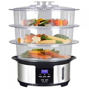 Beper 90541.0 - Cocina al vapor 12 L, 1000 W
