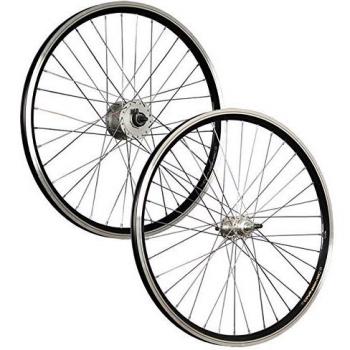 Juego de ruedas para bicicleta de 24 pulgadas Dynamic4 con dinamo de buje Shimano DH-C3000-3N