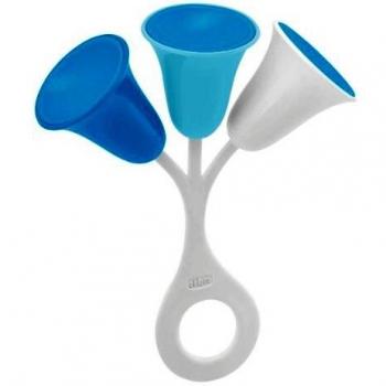 Chicco - Sonajero en Forma de Tulipán, Color Azul