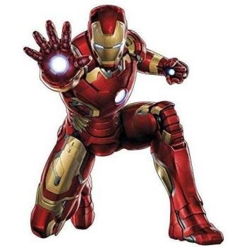 Adhesivo Iron Man Avengers 15014, altura 130 cm
