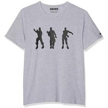 Camiseta de manga corta Fortnite Floss Dance gris talla S