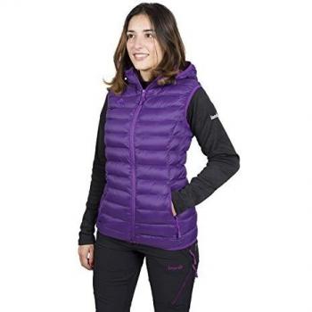 Izas Molina Chaleco De Fibra, Mujer, Morado Oscuro/Morado, XXL