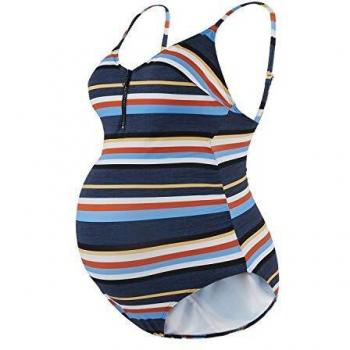 Cache Coeur Biarritz Traje de Bao de una Sola Pieza, Multicolor, XL para Mujer