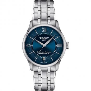 Tissot Chemin Des Tourelles Powermatic 80 34mm Men's Watch - Blue/Silver