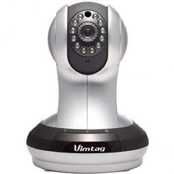 Vimtag® [la cámara superior 1 de la seguridad en U.S] HD Wi-Fi cámara de red IP inteligente nube, de alta calidad, sin hilos la noche del día, bebé y animales domésticos monitor, Audio de dos vías, micrófono incorporado y altavoz, detección de mo