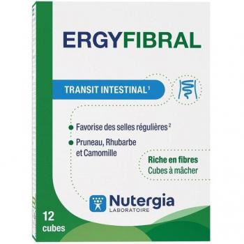 Nutergia Ergyfibral Fibra Digestiva 12 Cubos Masticables