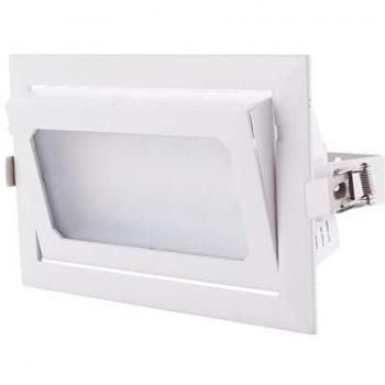 Foco Downlight LED Rectangular Orientable 40W 6600Lm 3000ºK 40.000H