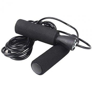 Teniendo 3M Saltar la cuerda de la cuerda de salto velocidad aptitud aeróbica de ejercicio Equipo de salto ajustable Cuerda de Saltar Deporte boxeo Negro