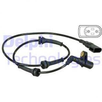 Sensor ABS DELPHI SS20488 - Sensor de revoluciones de la rueda, compatible con vehículos para monitorear la velocidad y el funcionamiento del sistema de frenos