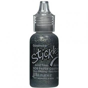 Stickles Glitter Glue .5oz-Gunsmoke