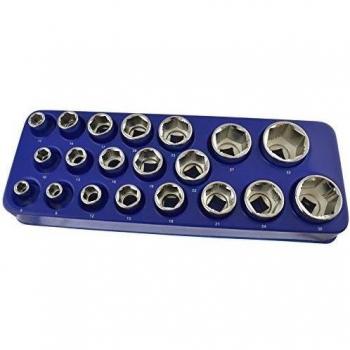 20PC 1/2 XI-unidad métrica en sockets 8mm - 32mm adecuado para tuercas redondeadas A059