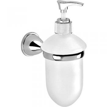 Gedy GE801300100 Dosificador de Jabón de Pared, Cromo, 6x13x52 cm