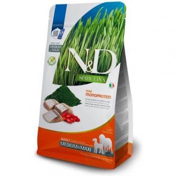 Pienso Farmina N&D Adulto con Espirulina y Arenque - 7 kg