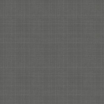 Papel pintado liso efecto lino gris oscuro - 0,53 x 10,05 m - Certificado FSC