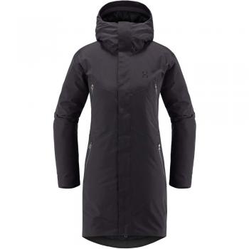 Haglöfs Furudal Down Chaqueta de Plumas, Mujer, Slate, S
