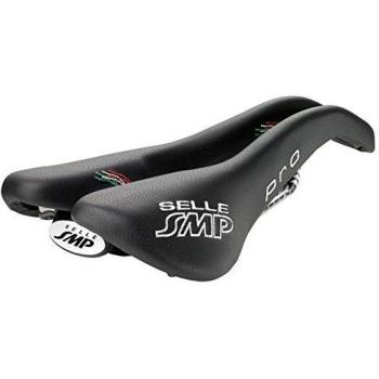 Smp Pro Carbon - Sillín de Bicicleta de Carretera, Color Negro