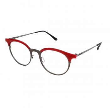 Italia Independent I-I MOD SANDY 5226 THIN 078.078 Men's Eyeglasses Red Size 49 - Blue Light Block Available