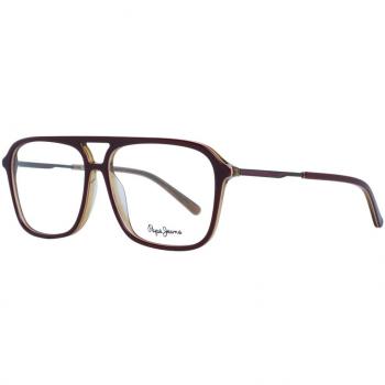 Pepe Jeans PJ3399 C3 Men's Eyeglasses Burgundy Size 57 - Blue Light Block Available (Frame Only)