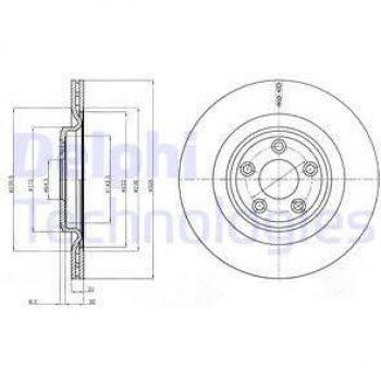 Disco de freno DELPHI BG4202C