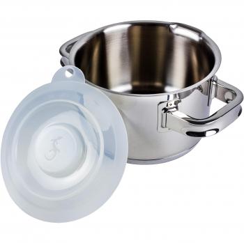 Tapa traslúcida de silicona platino 15 cm 1 unidad - Lurch