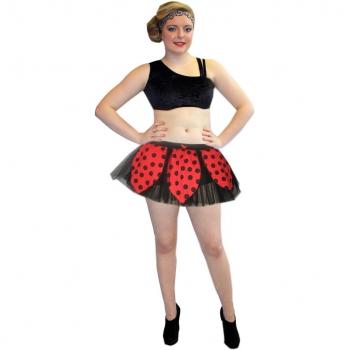 BLUE MAGIK - Falda - Mujer multicolor Rojo Y Negro Talla única