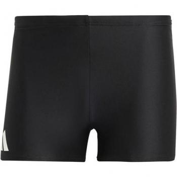Bañador de natación adidas Solid Boxer hombre negro blanco - XS