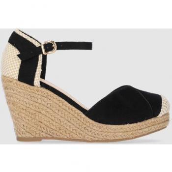 Chika10 Sandalias Mujer Nadia 25 con Cuña de 8cm y Cierre de Hebilla