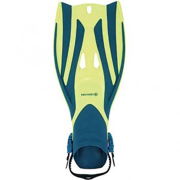 Aqualung Aletas De Buceo Fizz Amarillo Adulto - Aletas de buceo, color amarillo, diseño para adultos, ligeras y cómodas, ideales para snorkeling y buceo recreativo